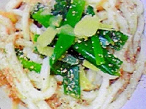 朝食にお勧め☆ぶっかけ朝うどん♪